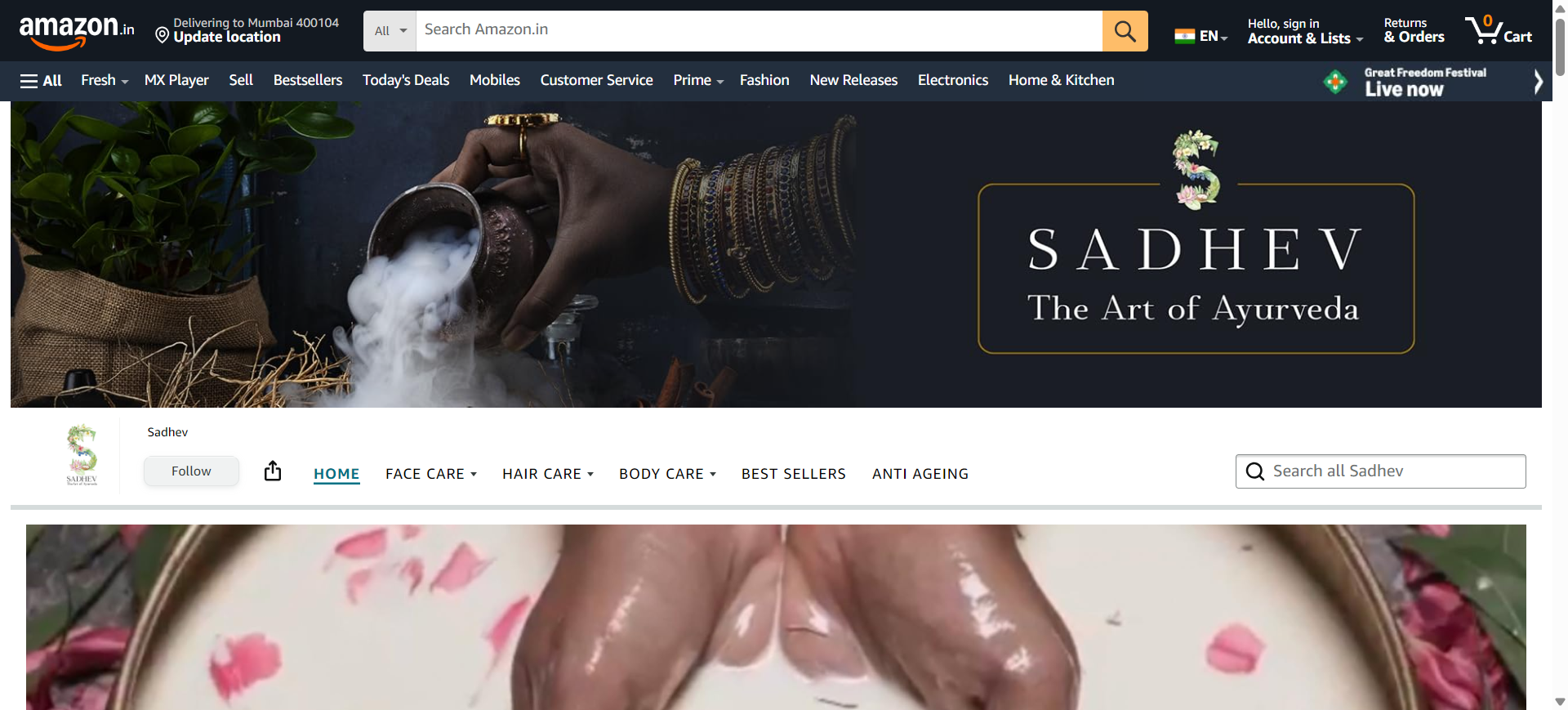 Amazon Store Launch and Product Branding for Sadhev 1%psyber Inc% Sadhev