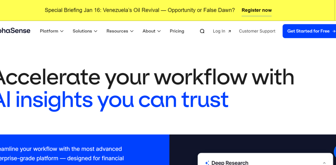 AlphaSense Market Intelligence and Search Platformpsyber Inc%