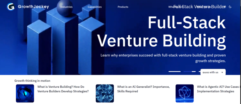 Full Stack Venture Builder Startup Accelerator in Indiapsyber Inc%