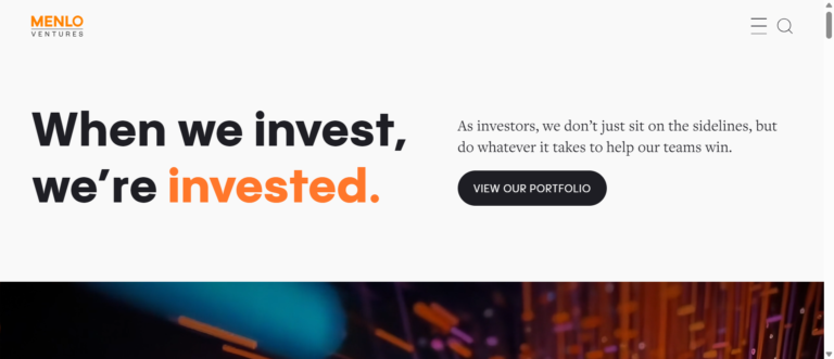 Menlo Ventures Early Stage Venture Capital Firmpsyber Inc%