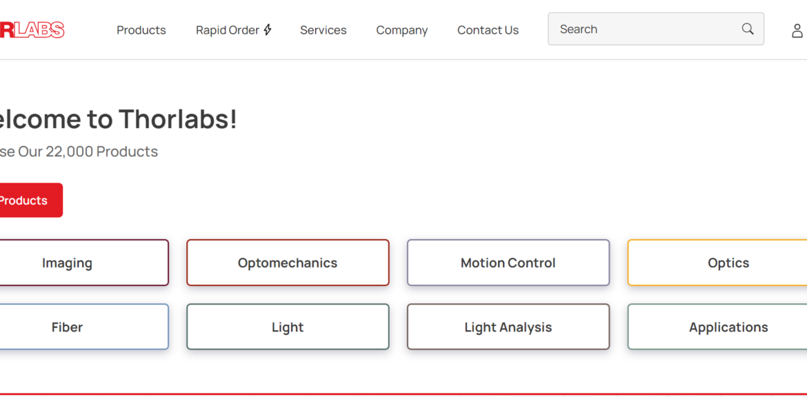 Thorlabs · Homepsyber Inc%