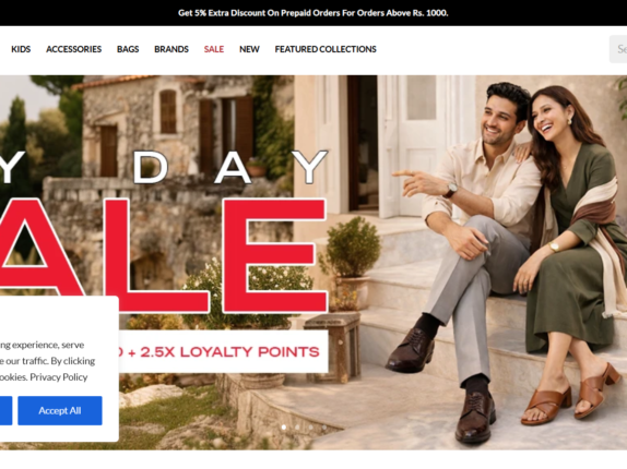 Buy Shoes Online in India _ Online Shoes Shopping Made Easy