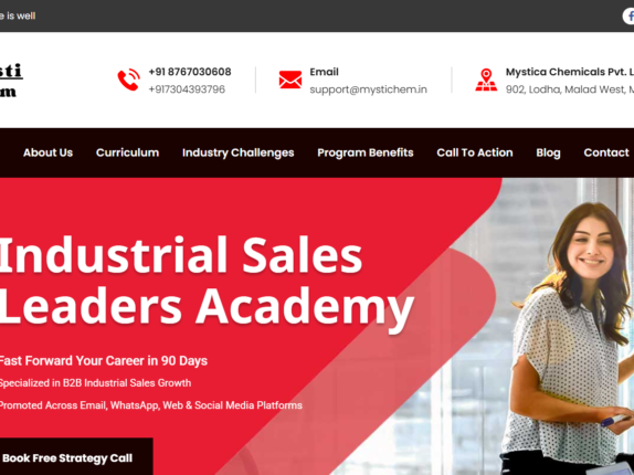 Industrial Sales Specialist - Mysti Chem