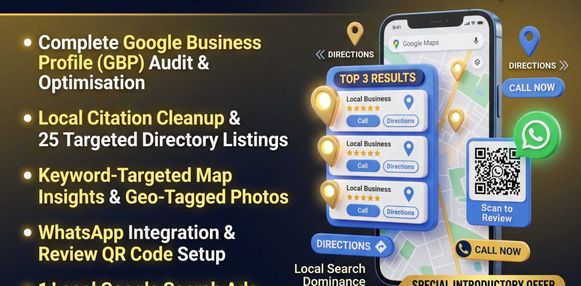 How to Rank in the Top 3 on Google Maps in Your Pincode 1%psyber Inc% Local Google Domination & Footfall Sprint package by Psyber, ₹5,999 + GST